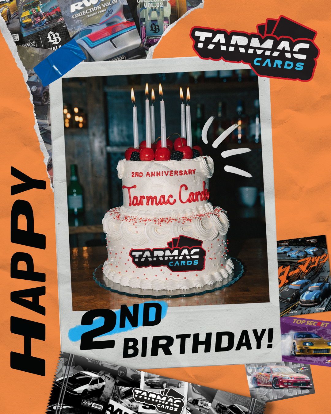 Tarmac Cards 2nd Anniversary: Every Card has a Story