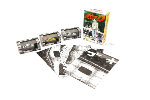 Kyosho 1/64 Initial D Comic Edition 3 Cars Set