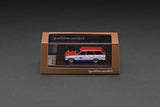 Ignition Model 1/64 Datsun Bluebird (510) Wagon Red/White/Blue