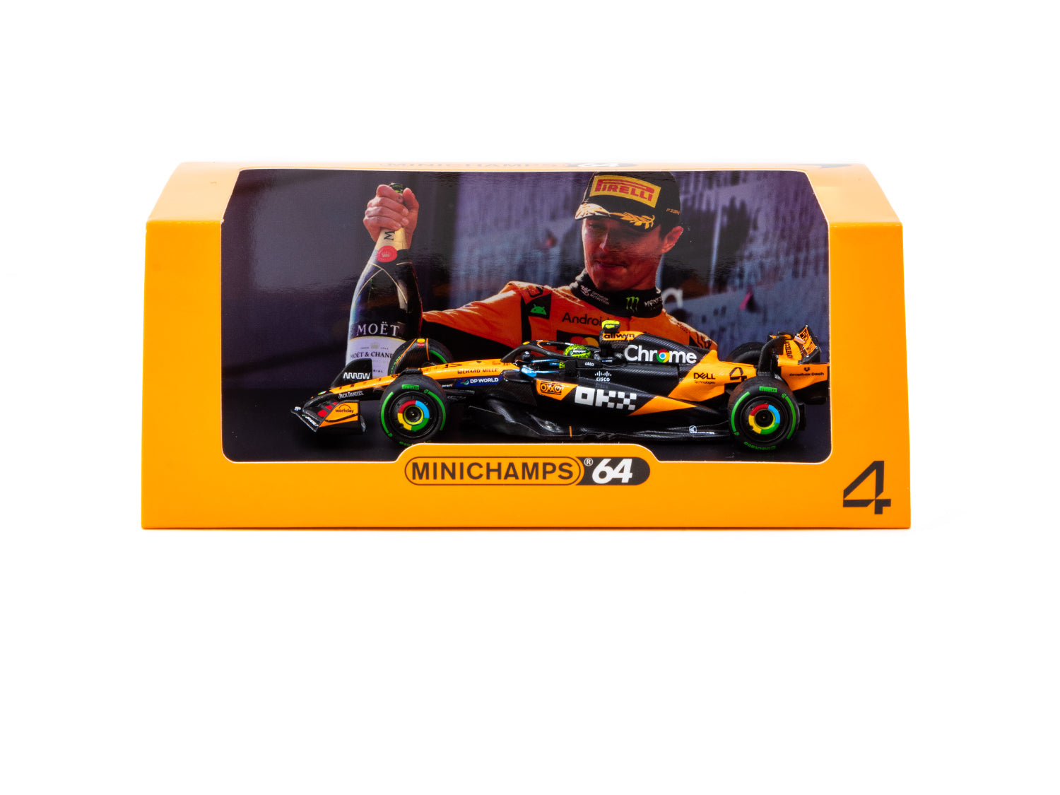 Minichamps 1/64 McLaren Formula 1 Team MCL39 Lando Norris - Winner Australian GP 2025