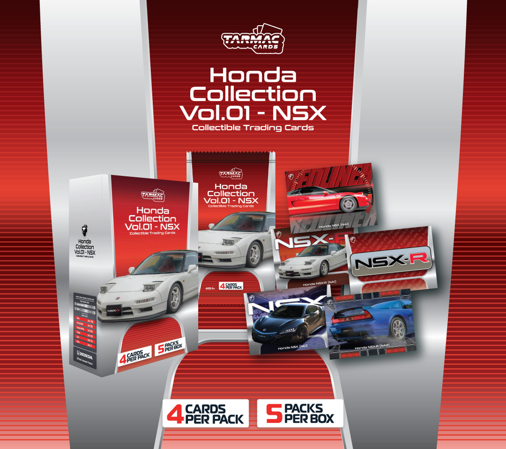 Tarmac Cards - Honda Collection Vol.01 - NSX Box