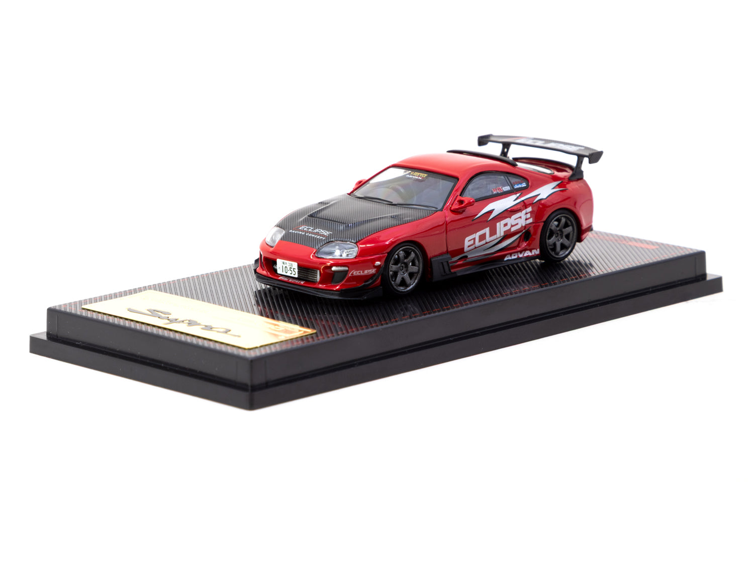 1/64 Toyota Supra (JZA80) RZ Red - Ignition Model - Tarmac Special Edition