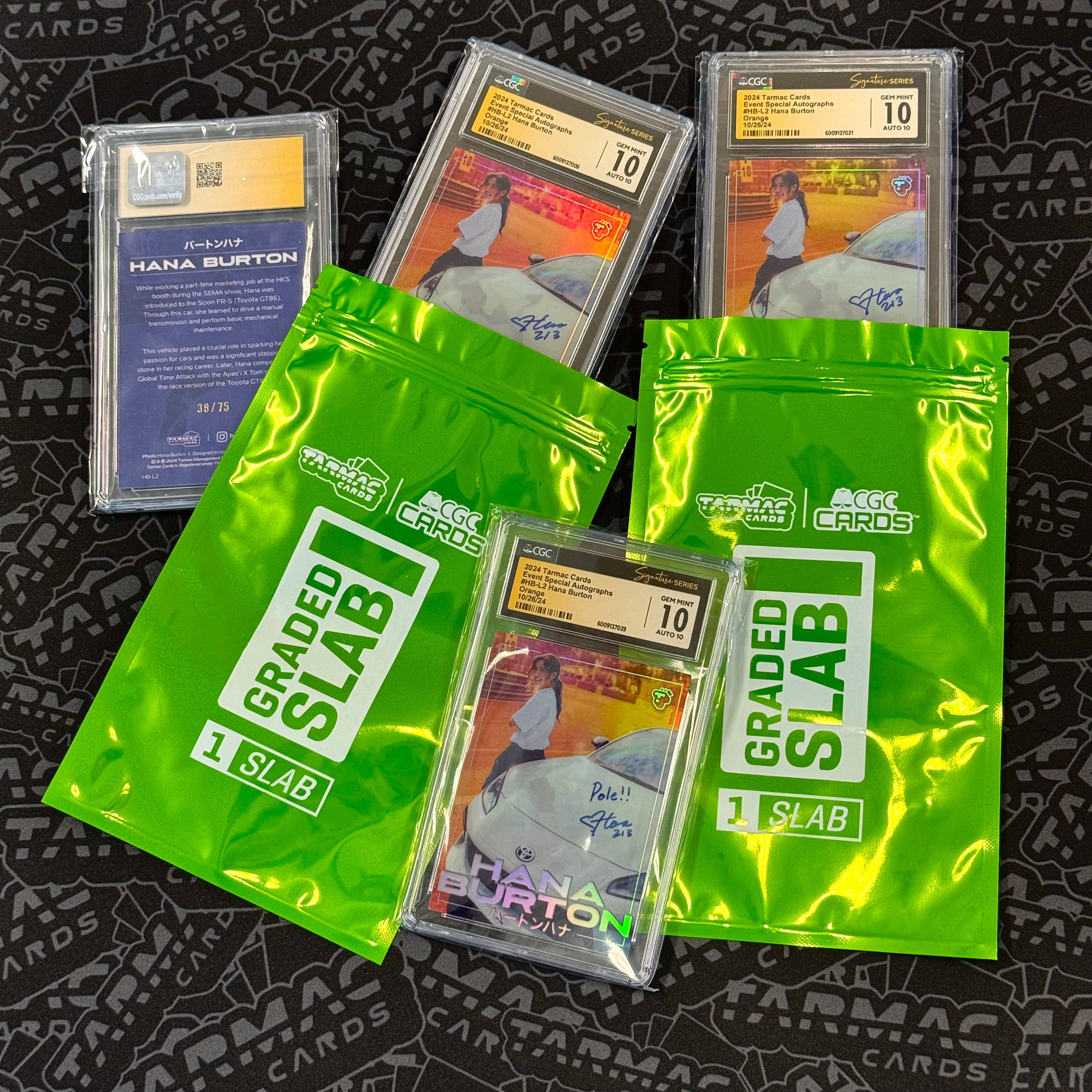 graded autograph cards Slab - Hana Burton Litten Holo - McDonald's Pokemon Bulk Types:7000 Bulk Common/Uncommon Cards YD