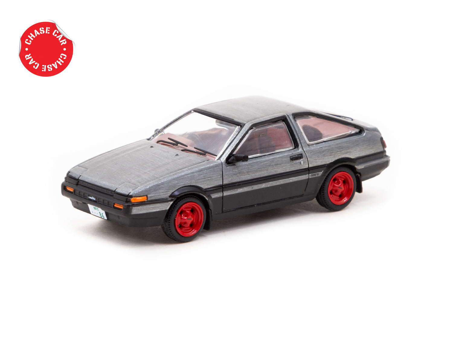 J Collection 1/64 Toyota Sprinter Trueno (AE86) Red/Black