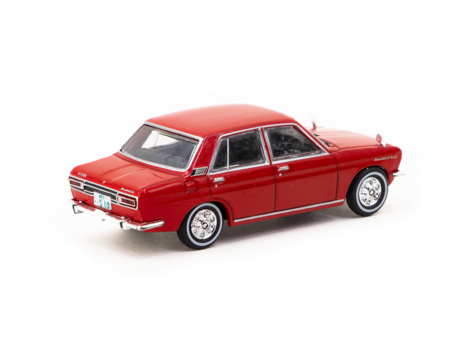 J Collection 1/64 Datsun BLUEBIRD 1600SSS P510 Red - GLOBAL64