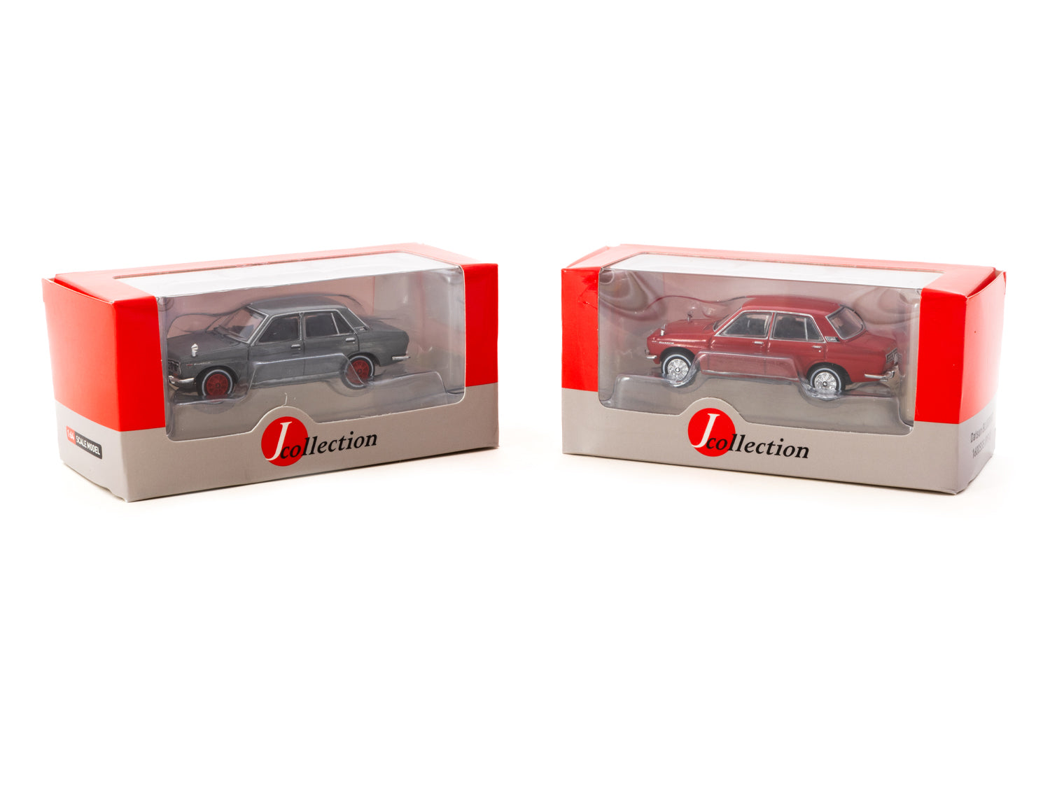 J Collection 1/64 Datsun BLUEBIRD 1600SSS P510 Red - GLOBAL64