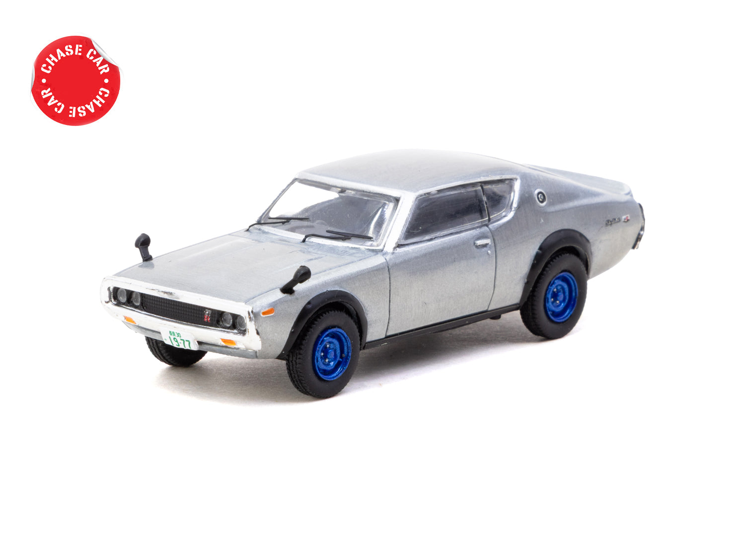 J Collection 1/64 Nissan Skyline 2000GT-R KPGC110 Blue Metallic - COLLAB64