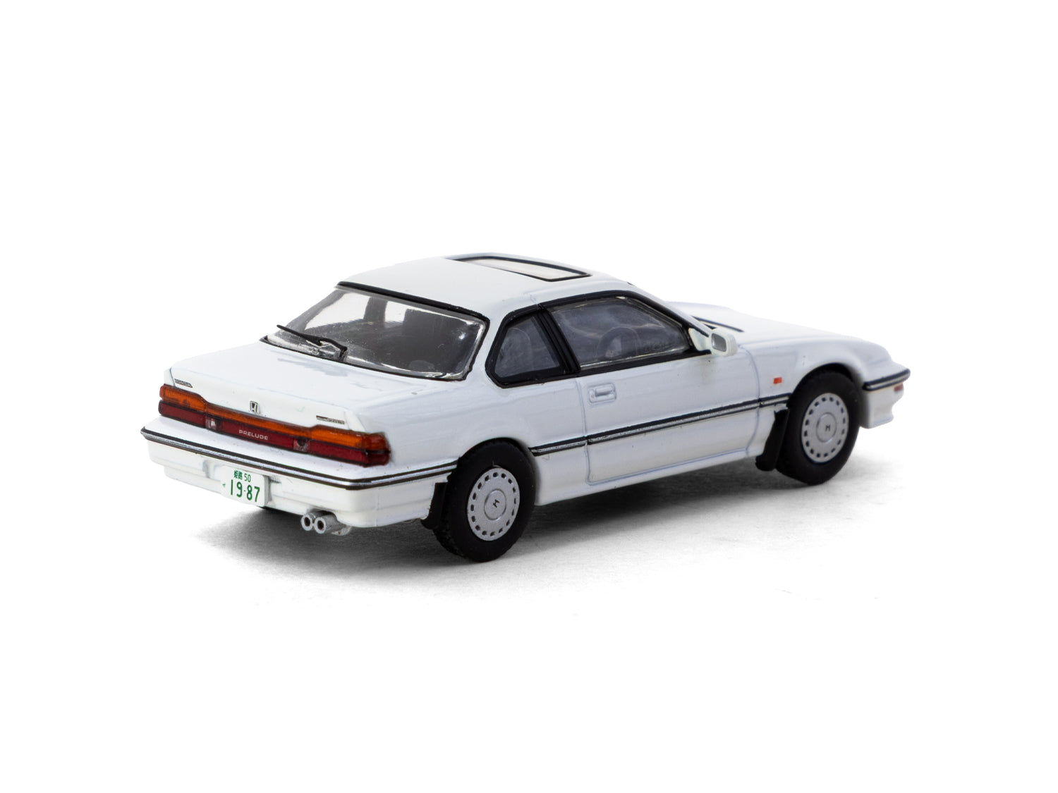 1/64 Honda Prelude (BA4) White - J Collection X Tarmac Works COLLAB64