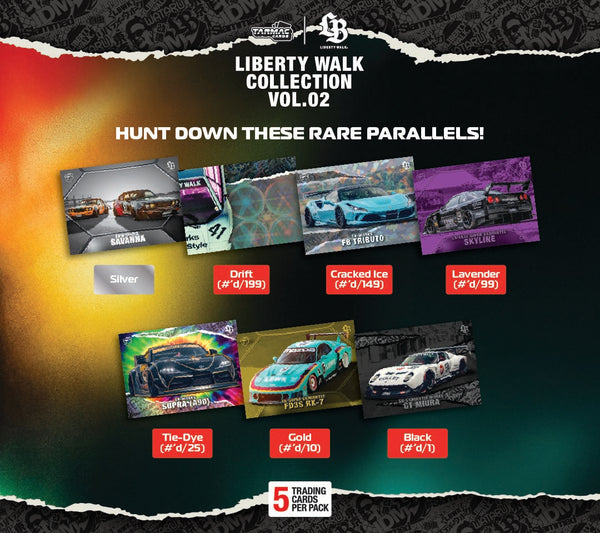 Tarmac Cards - Liberty Walk Collection Vol.02 Pack – Tarmac Works