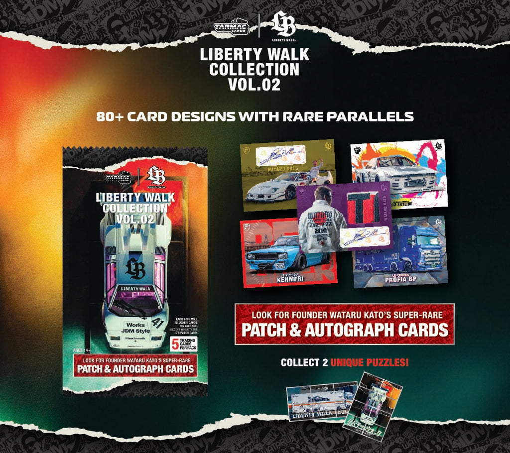 Tarmac Cards - Liberty Walk Collection Vol.02 Pack