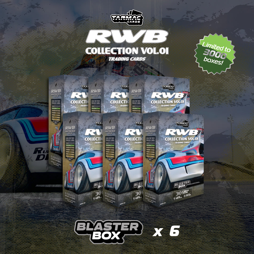 RWB Collection Vol.01 - Blaster Box (Inner Case) - Tarmac Cards