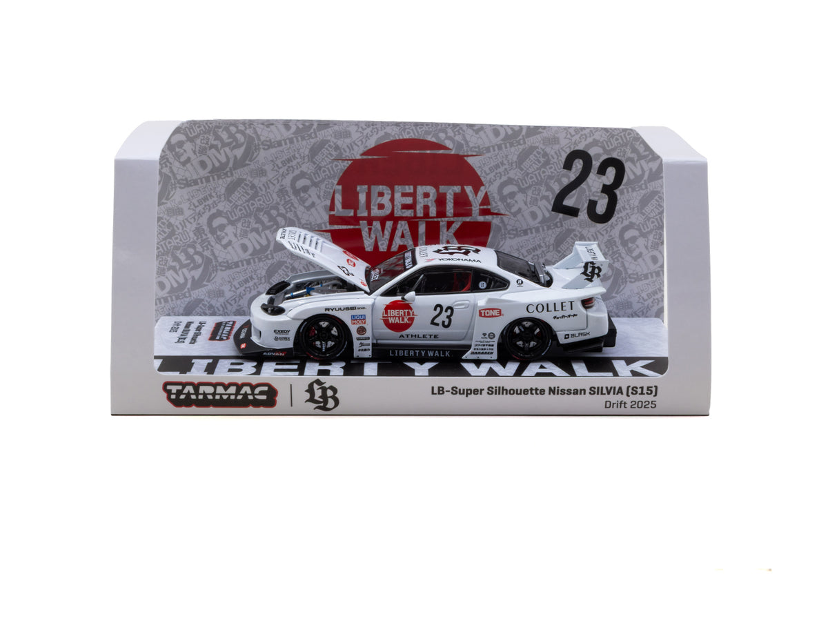 1/43 LB-Super Silhouette Nissan SILVIA (S15) Drift 2025 - Tarmac Works HOBBY43