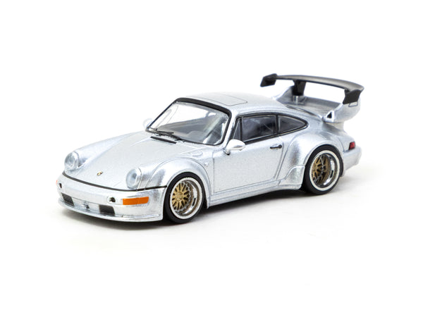 Tarmac Works 1/64 RWB 964 Silver - HOBBY64
