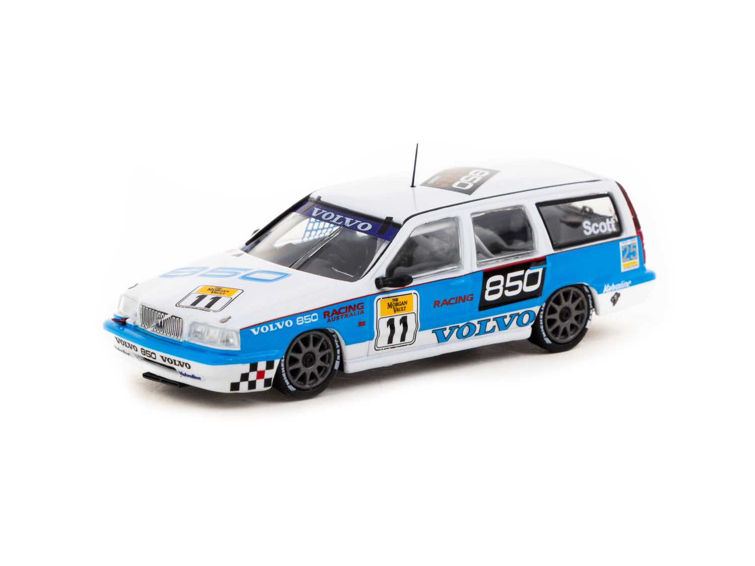 1/64 Volvo 850 Estate Australian Super Touring Championship 1995 #11 - Tarmac Works HOBBY64