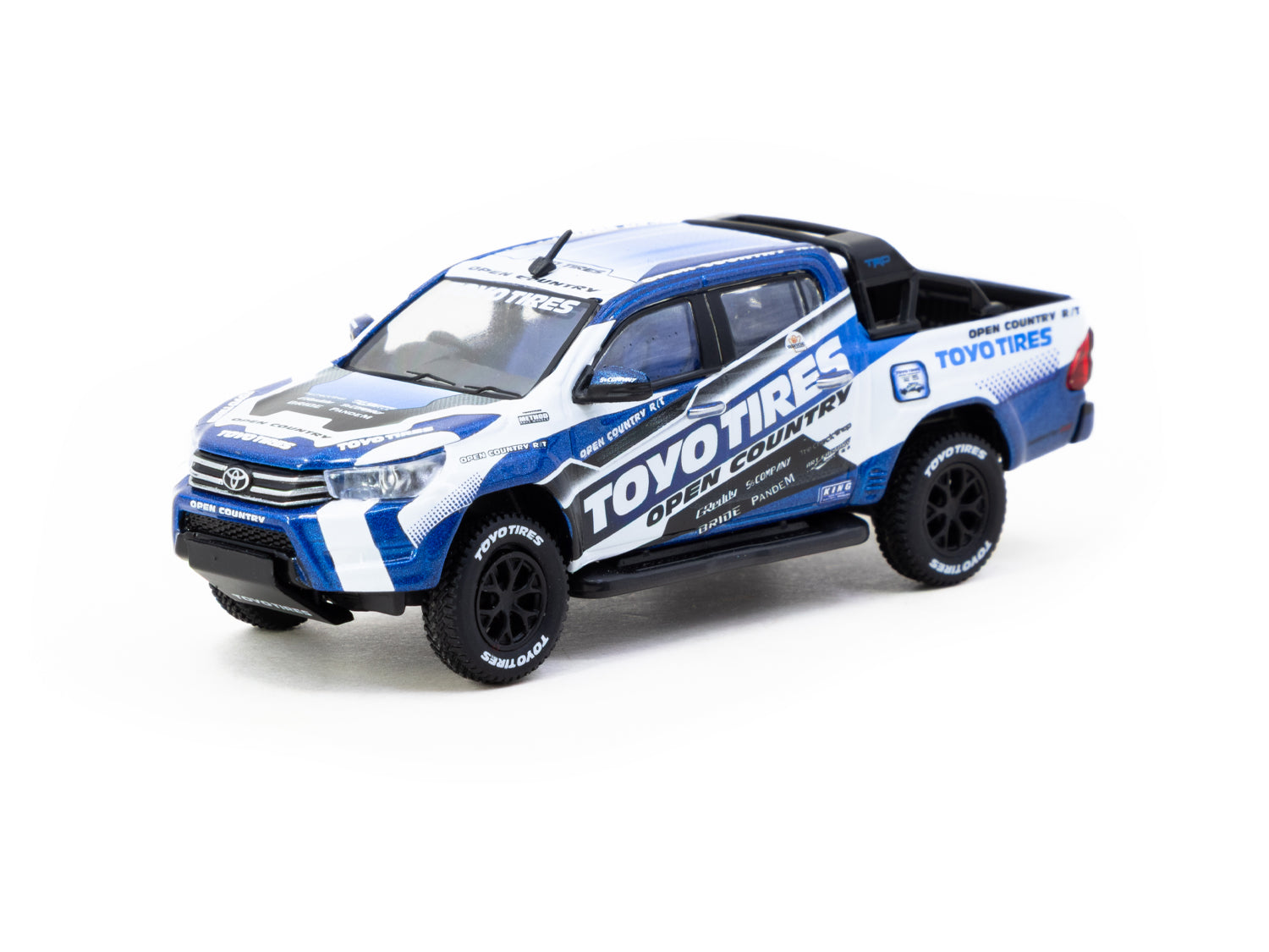 1/64 Toyota Hilux Toyo Tires - Tarmac Works HOBBY64