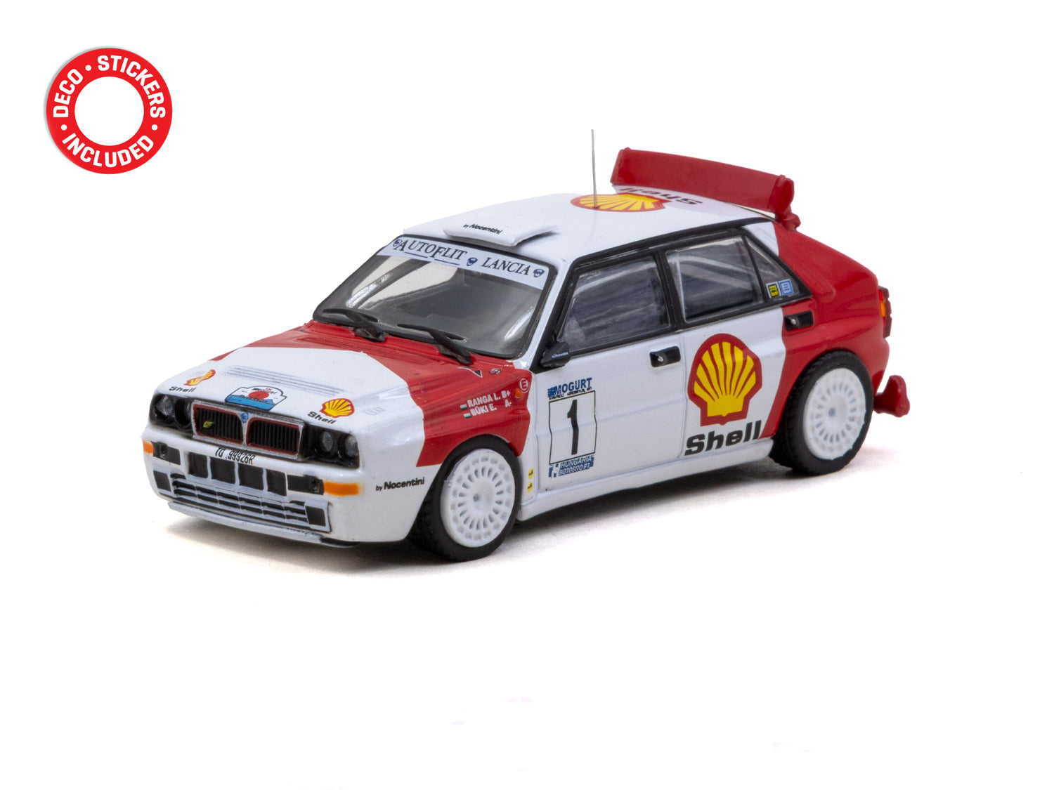 1/64 Lancia Delta HF Integrale Mogürt-Salgó Rallye 1993 Winner #1 - Tarmac Works HOBBY64