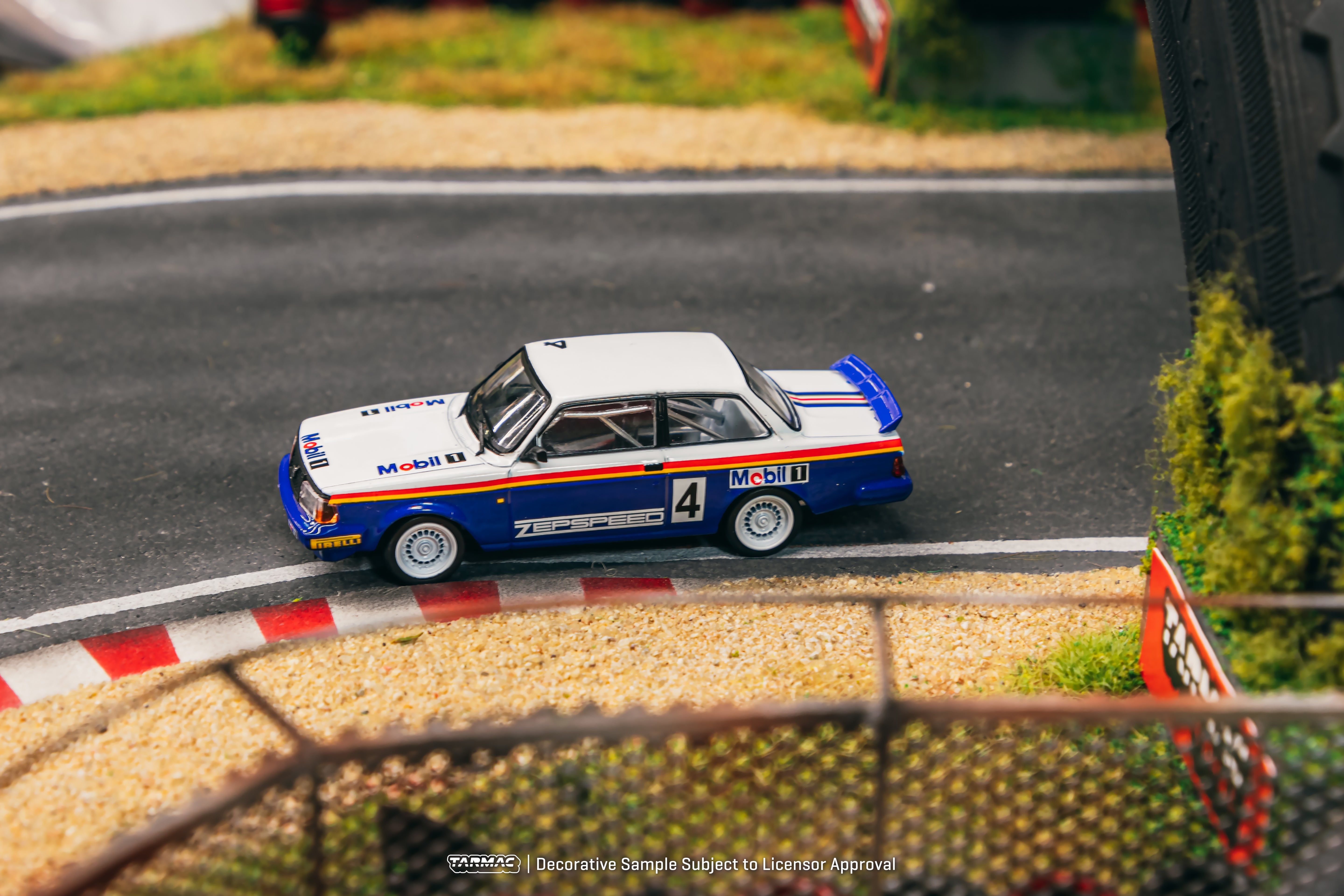 1/64 Volvo 240 Turbo Malaysian Group A Championships 1987 #04 Winner - Tarmac Works HOBBY64