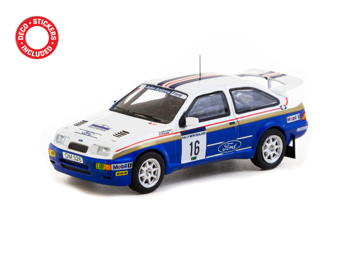 1/64 Ford Sierra RS Cosworth Rally of New Zealand 1989 #16 - Tarmac Works HOBBY64