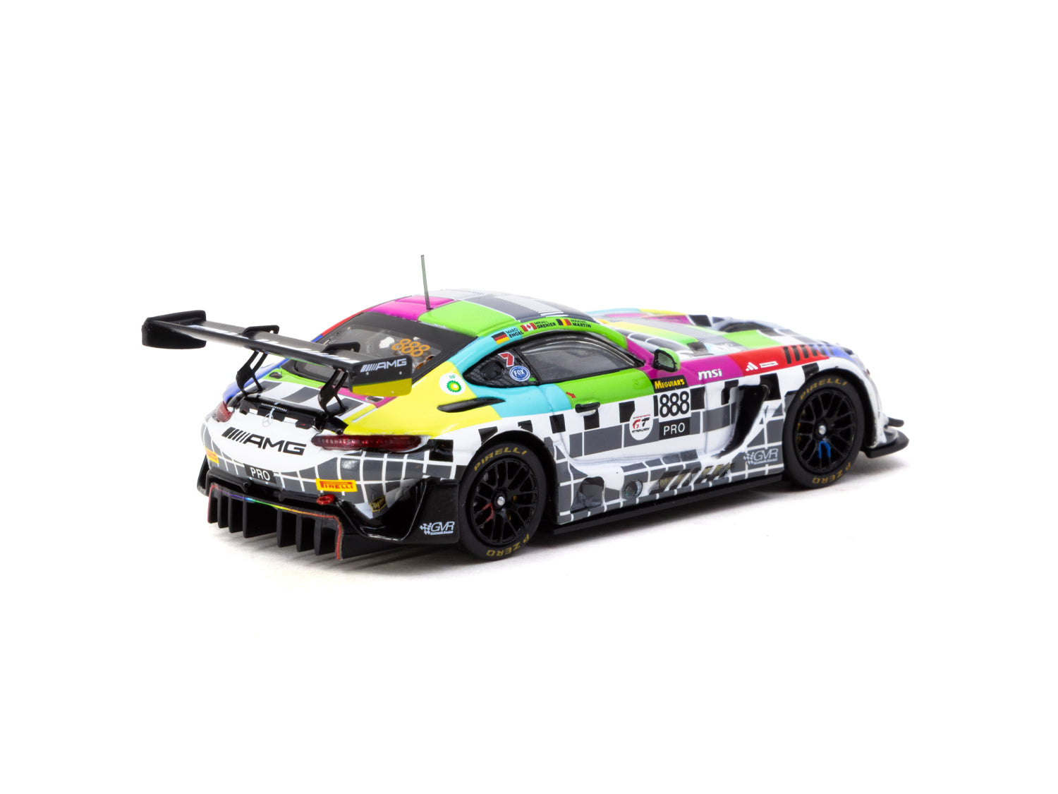 1/64 Mercedes-AMG GT3 Bathurst 12h 2025 GruppeM Racing Maro Engel / Mikaël Grenier / Maxime Martin - Tarmac Works HOBBY64