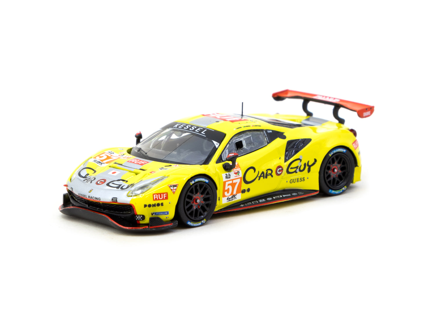 1/64 Ferrari 488 GTE 24h of Le Mans 2023 #57 - Tarmac Works X iXO Models HOBBY64