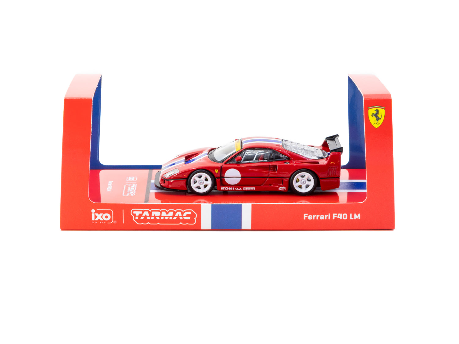 1/64 Ferrari F40 LM Red - Tarmac Works x iXO Models HOBBY64