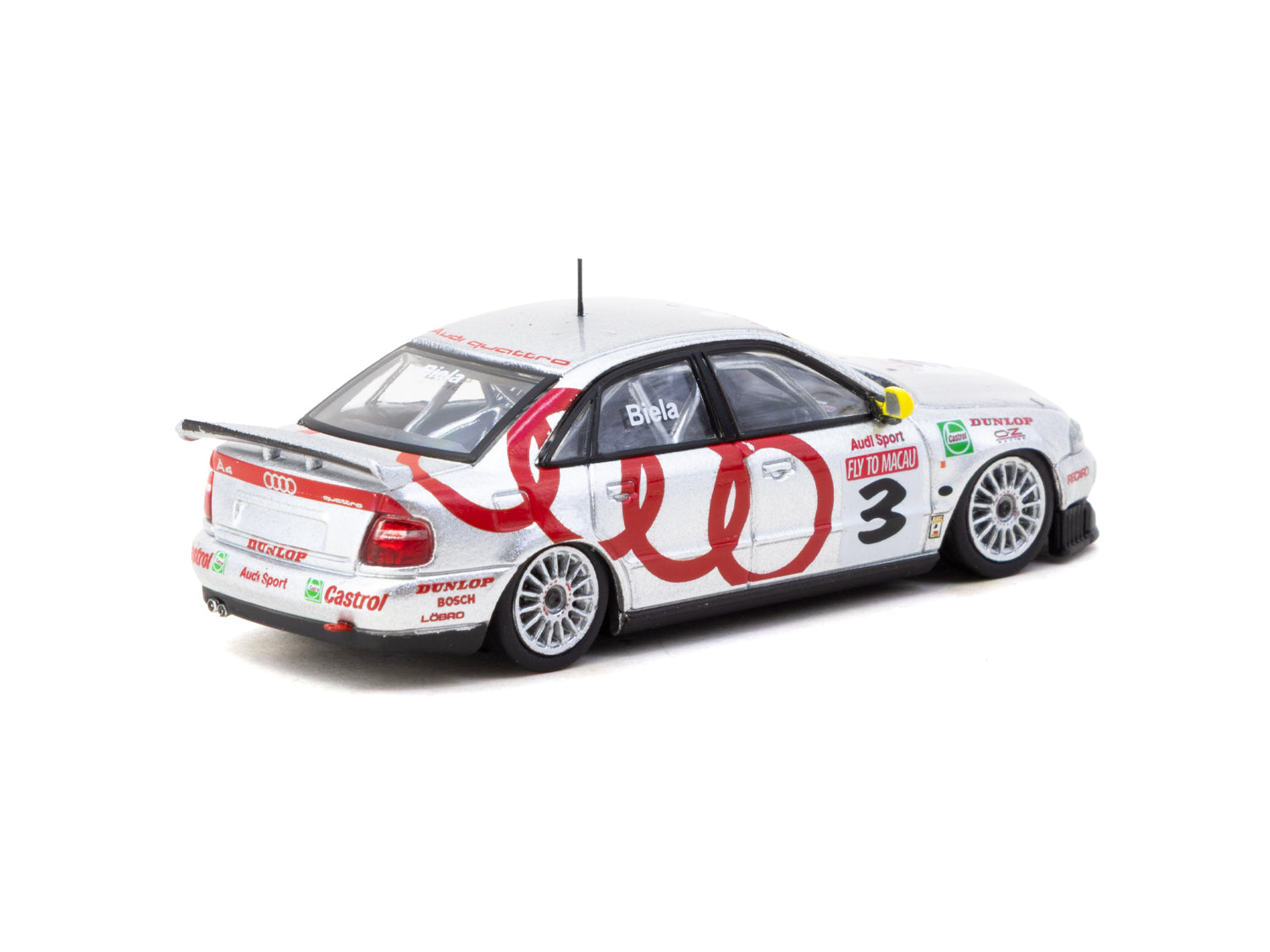 1/64 Audi A4 Quattro Macau Guia Race 1996 Winner #3 - Tarmac Works HOBBY64