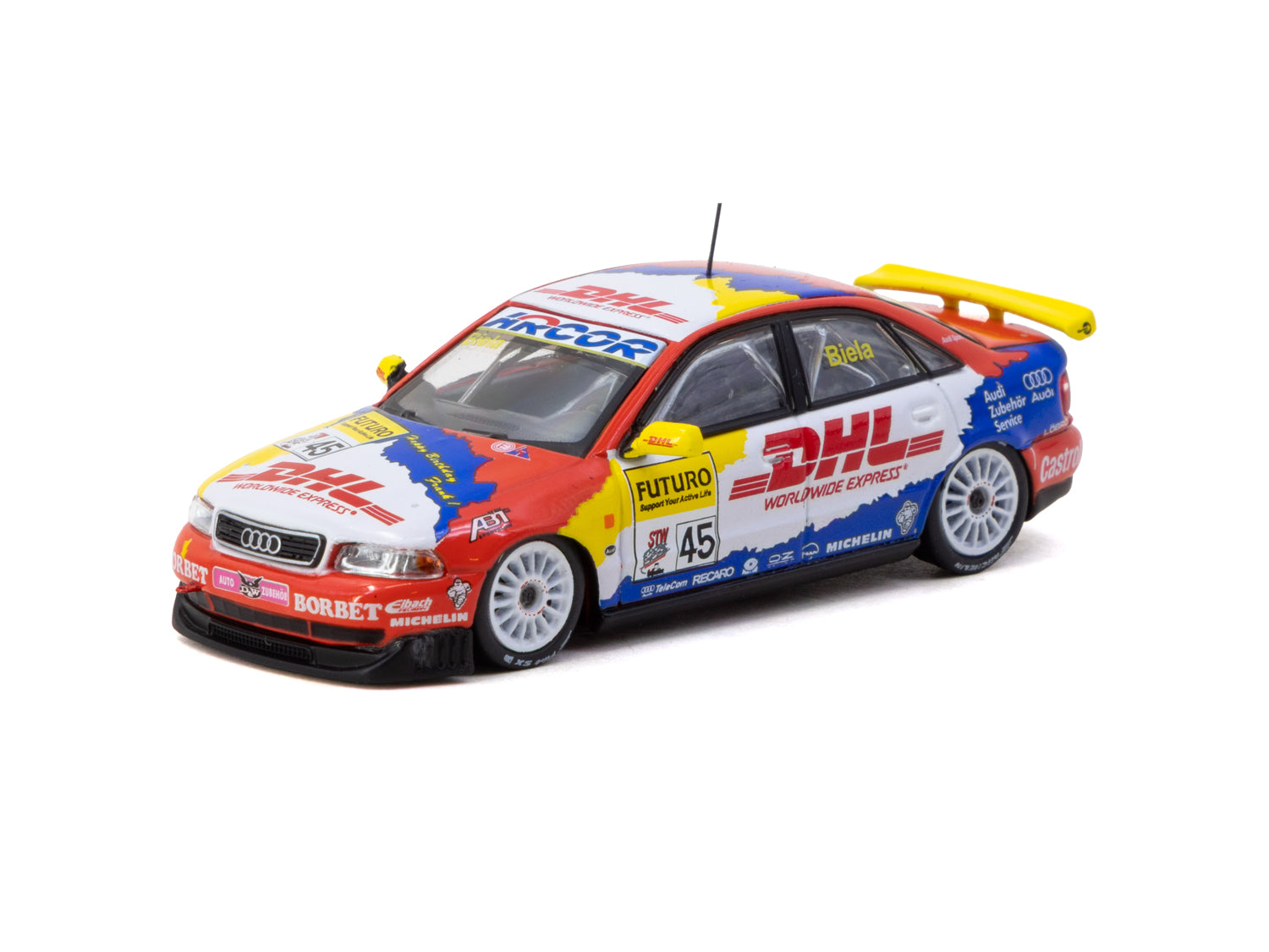 1/64 Audi A4 Quattro Super Tourenwagen Cup 1998 #45 - Tarmac Works HOBBY64