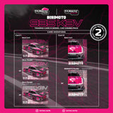 Tarmac Works  X iXO Models 1/64 Bisimoto Porsche 935 K3V with Tarmac Cards Combo Set - HOBBY64