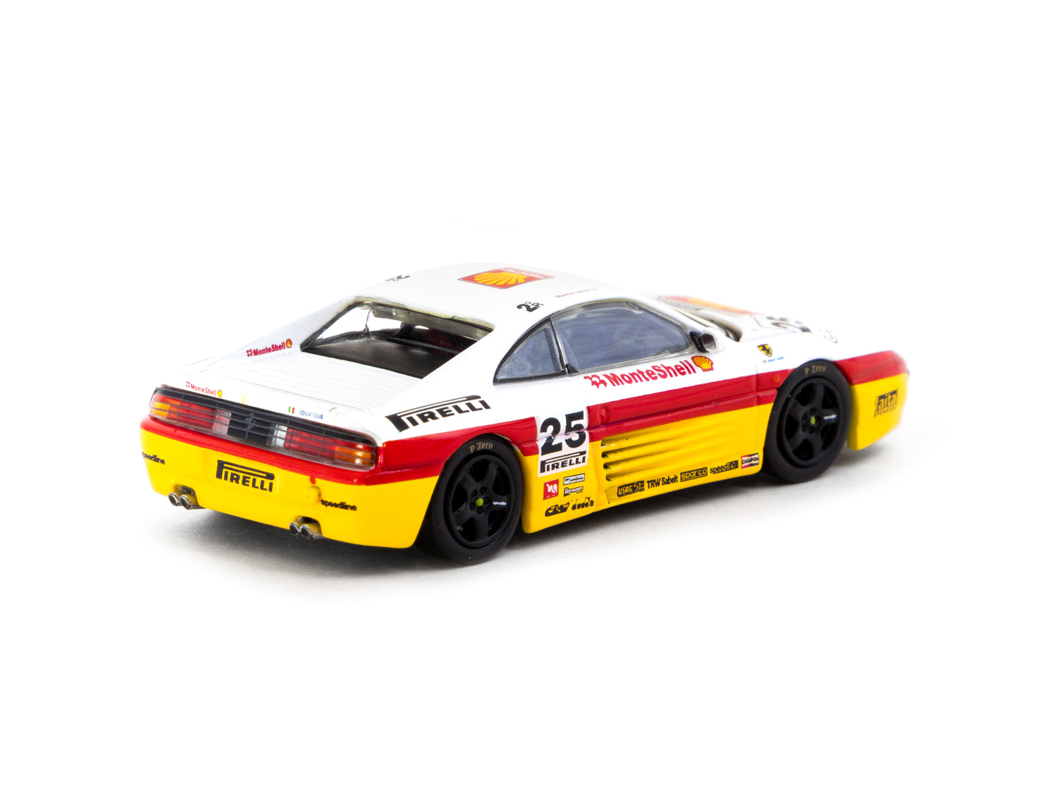 1/64 Ferrari 348 Challenge Italian GT 1994 #25 - Tarmac Works X iXO Models HOBBY64