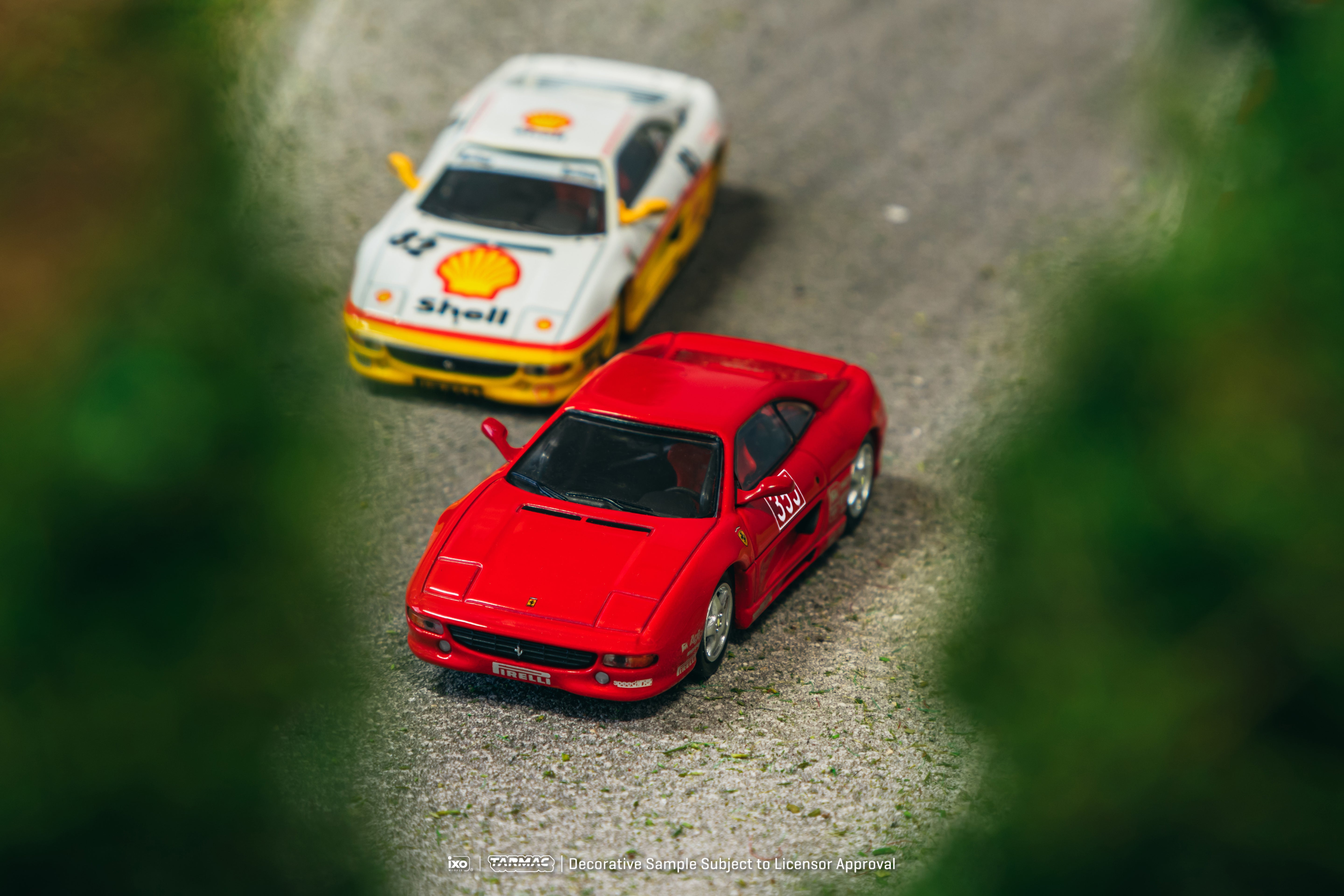 1/64 Ferrari F355 Challenge Presentation - Tarmac Works X iXO Models HOBBY64