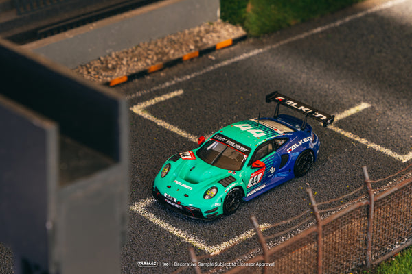 Tarmac Works X iXO Models 1/64 Porsche 911 GT3 R Nürburgring 24h 2023