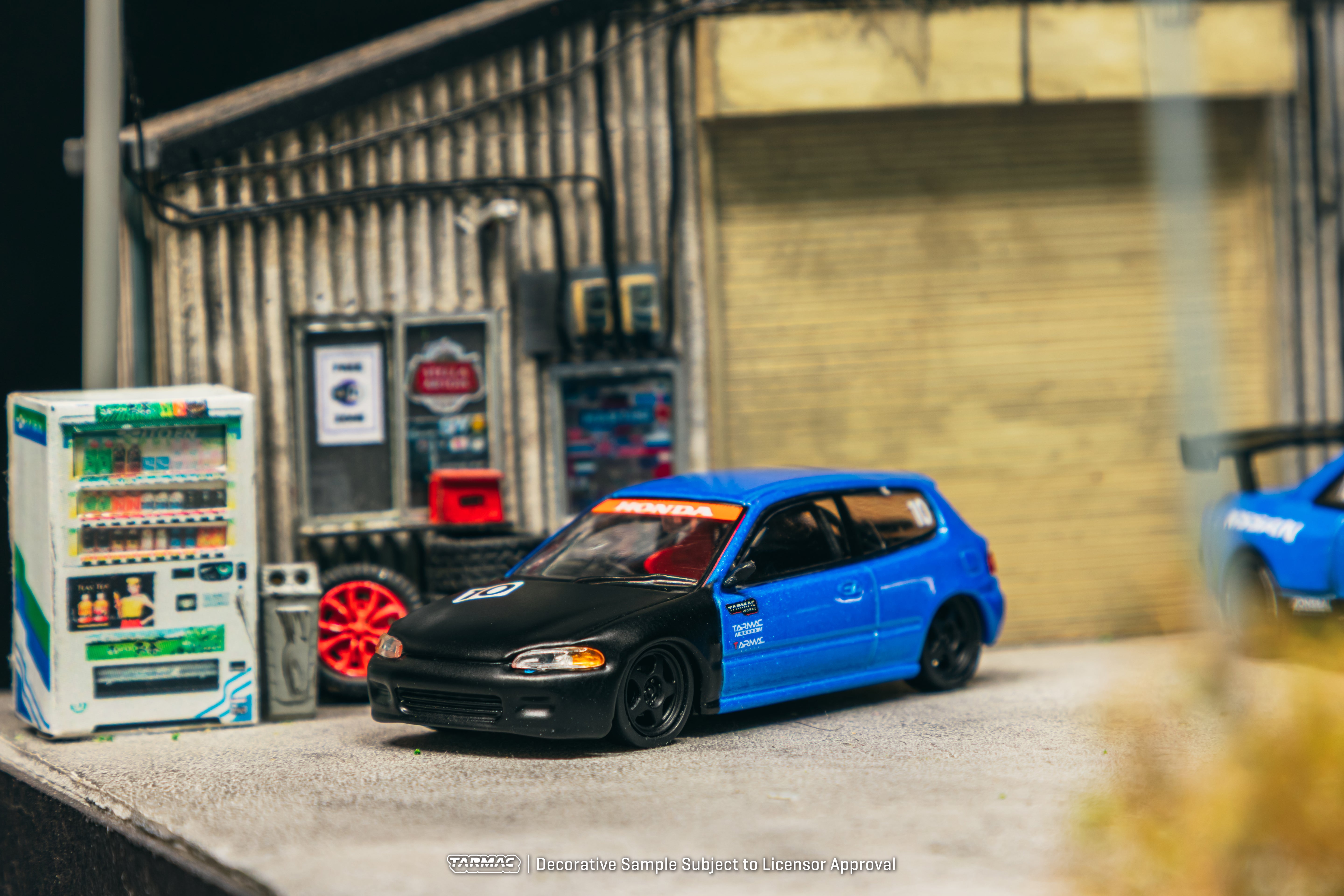 1/64 Honda Civic EG6 Tarmac Works 10th Anniversary - Tarmac Works HOBBY64