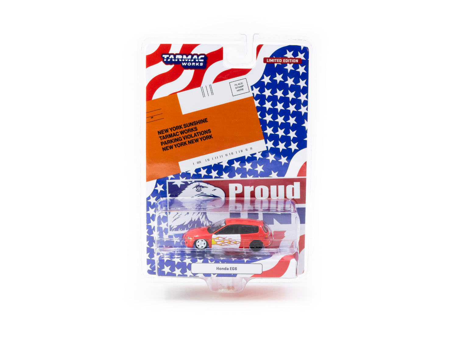 1/64 Honda Civic EG6 New York Sunshine - New York Sunshine Special Edition - Tarmac Works HOBBY64