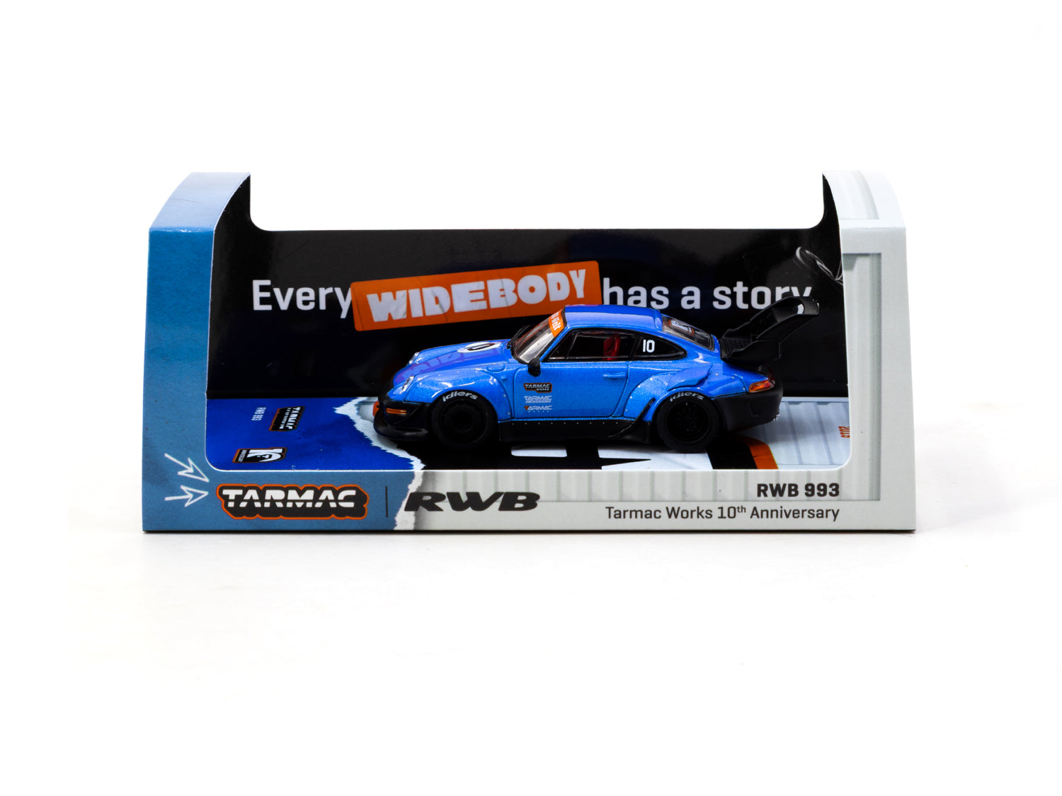 1/64 RWB 993 Tarmac Works 10th Anniversary - Tarmac Works HOBBY64