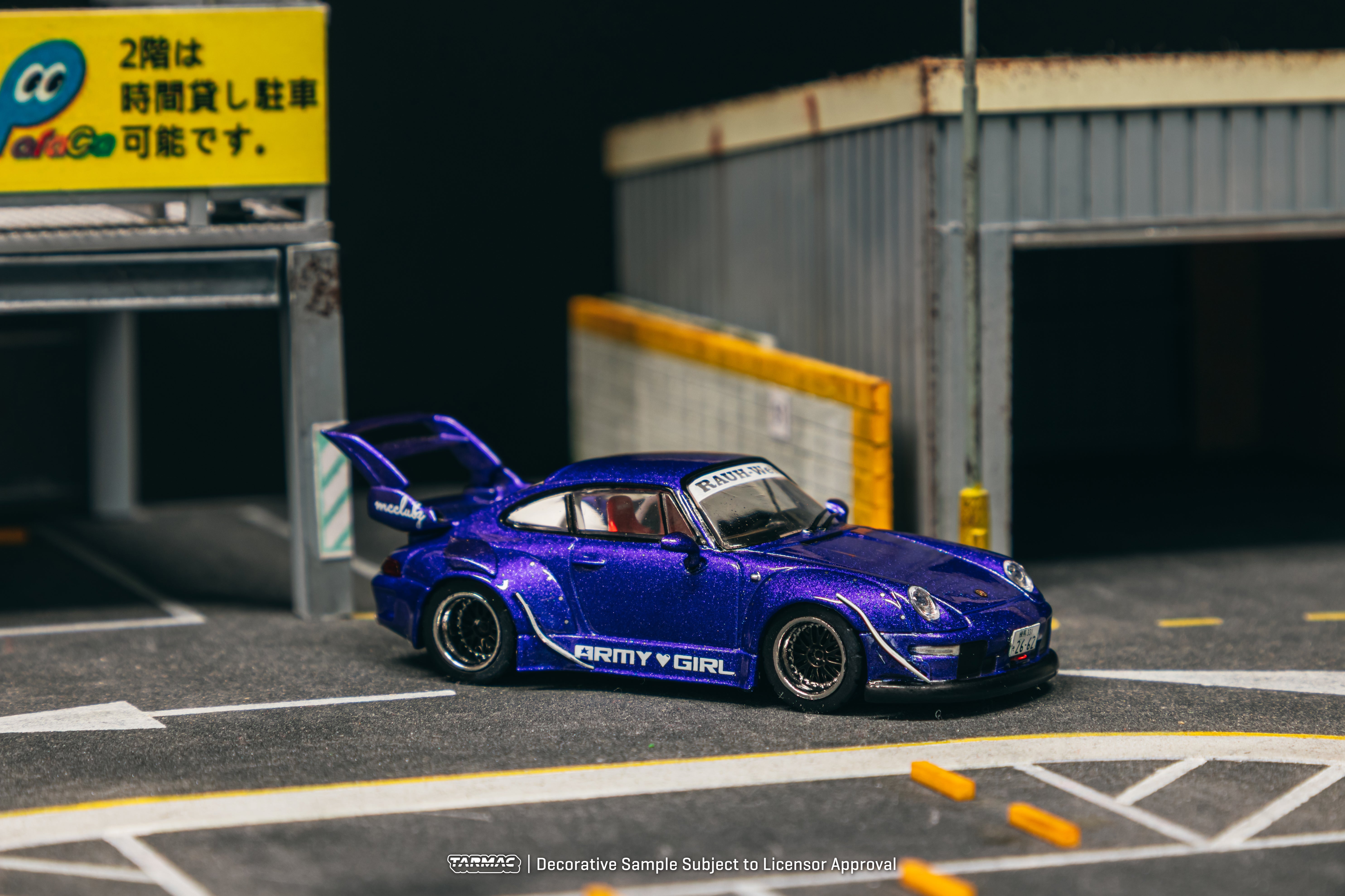 Tarmac Works RWB 993 ARMY GIRL ミニカー T64-TL017-AG_M02_d04d7a99-24fa