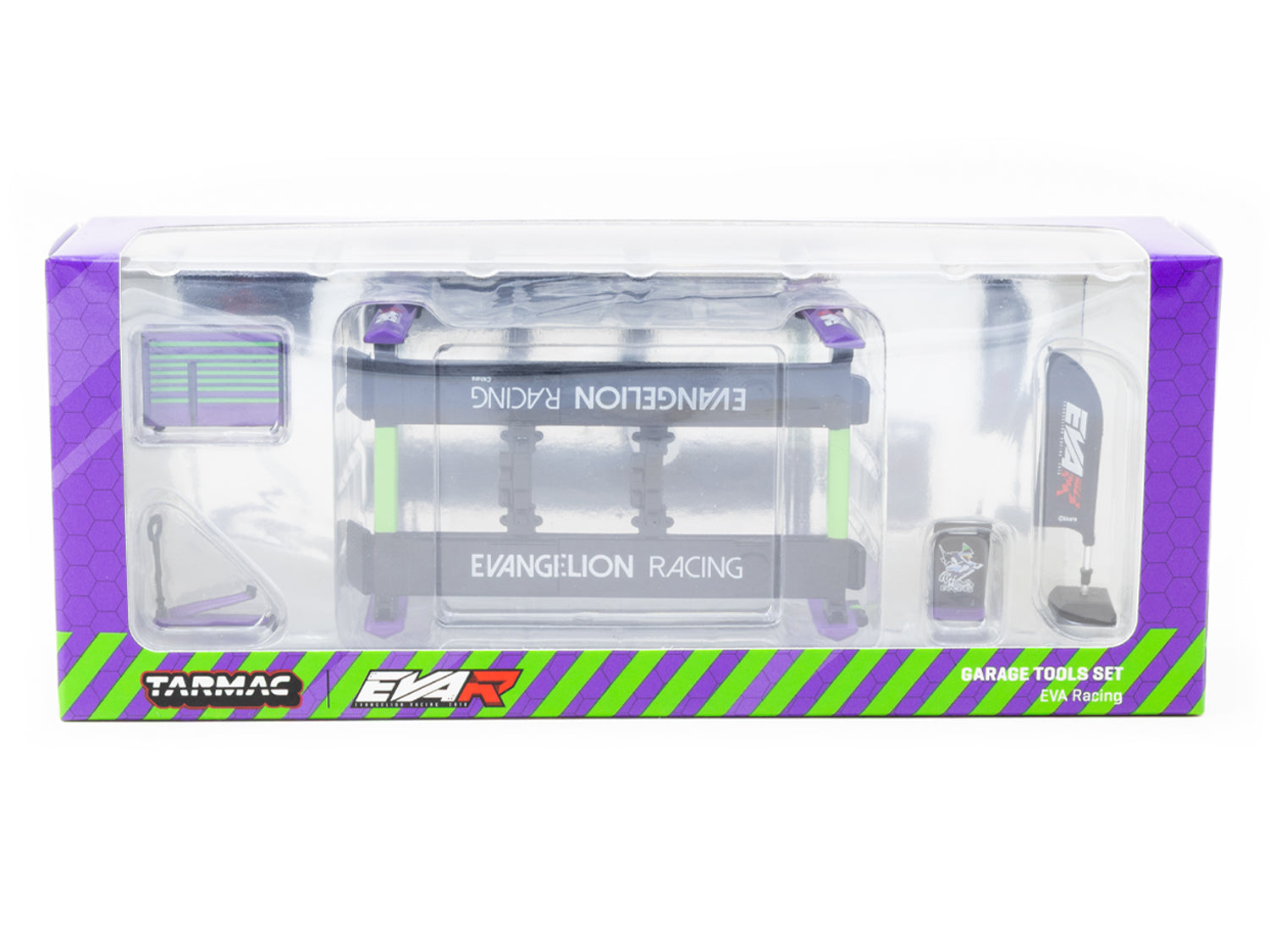 1/64 EVA Racing Garage Tools Set - Tarmac Works PARTS64