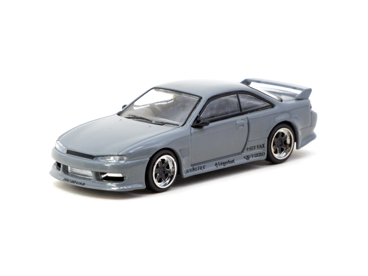 1/64 VERTEX Silvia (S 14) Grey - Tarmac Works GLOBAL64