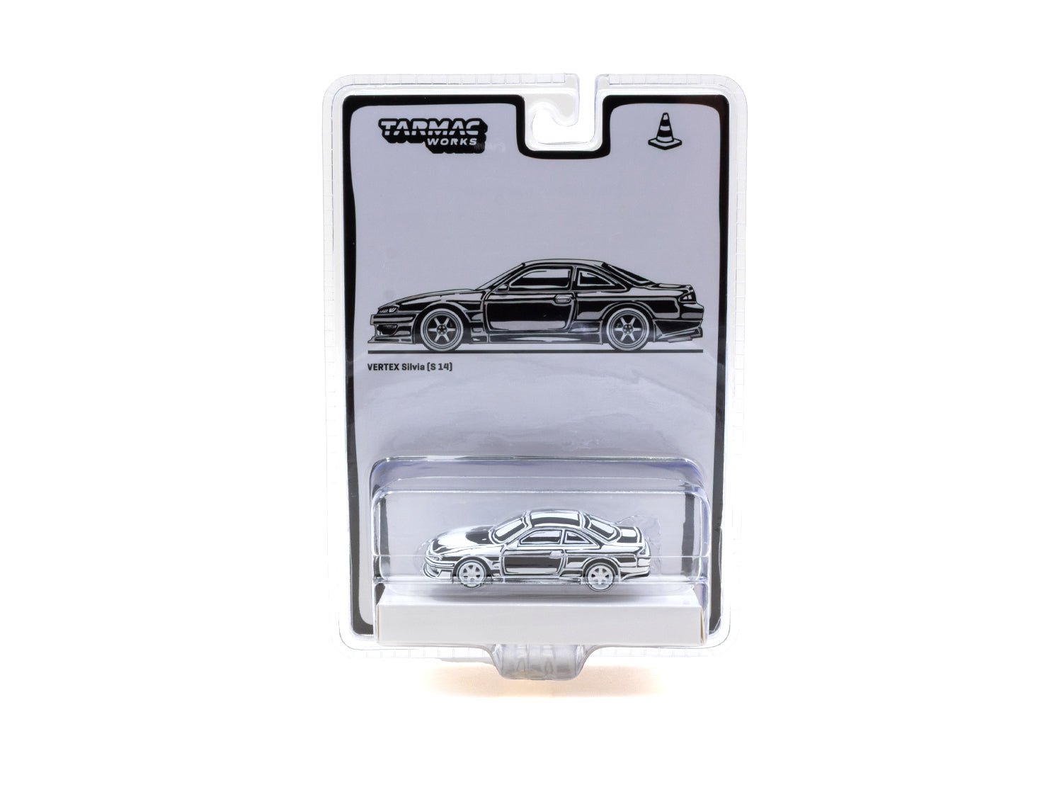1/64 VERTEX Silvia (S 14) - Designed by Joshua Vides - Tarmac Works GLOBAL64