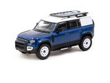 Tarmac Works 1/64 Land Rover Defender 110 Blue - GLOBAL64