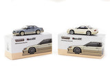 Tarmac Works 1/64 VERTEX Nissan Silvia S13 White / Gold - Lamley Special Edition - GLOBAL64