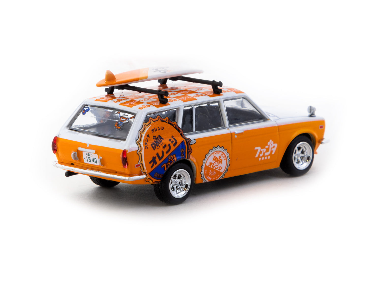 1/64 Datsun Bluebird 510 Wagon FANTA - Tarmac Works GLOBAL64