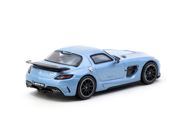 ターマックワークス 1/64 メルセデスベンツ SLS AMG ブラックシリーズ Tarmac Works 1/64 Mercedes-Benz SLS AMG Coupé Black Series Matte Blue