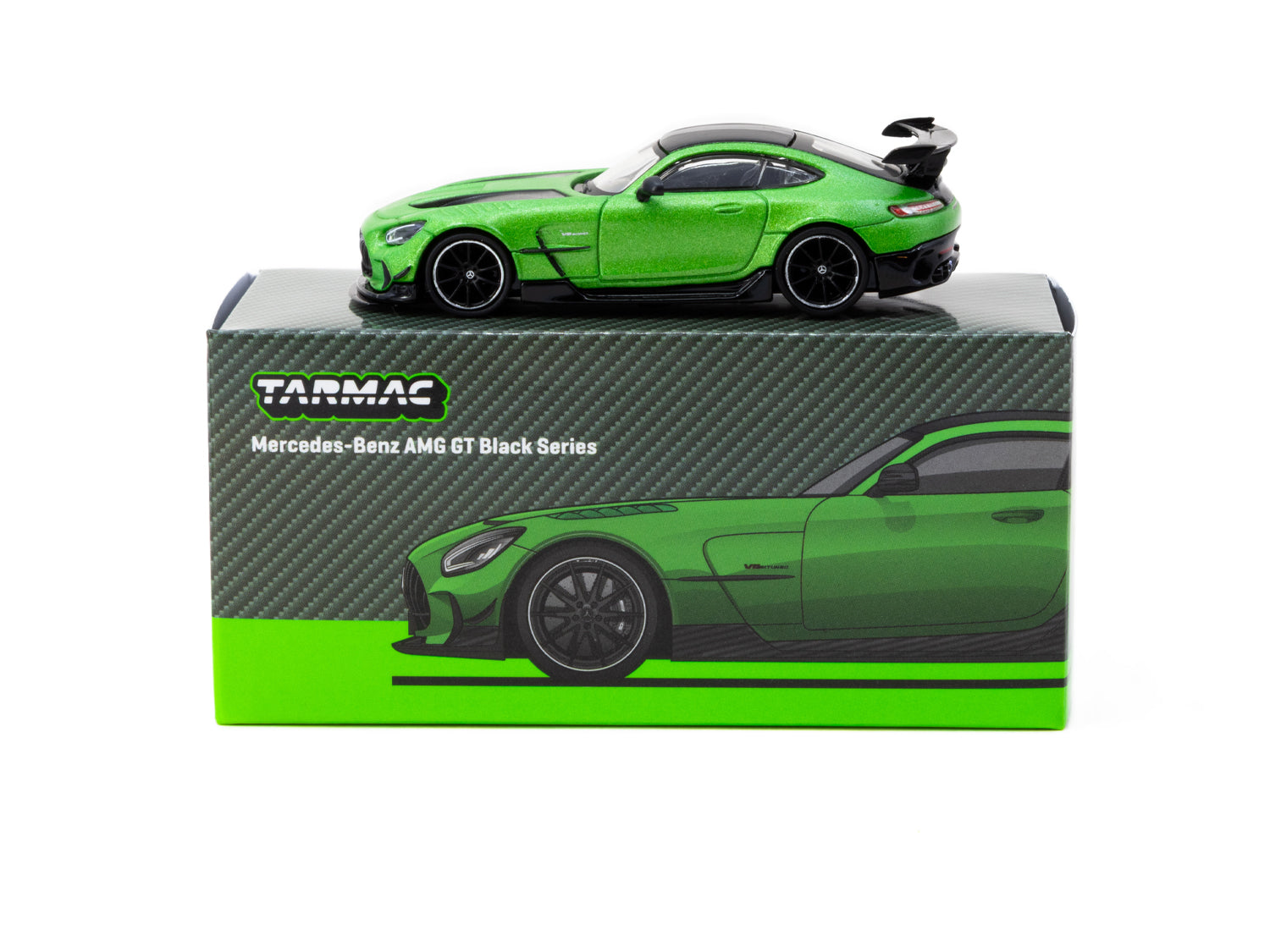 1/64 Mercedes-Benz AMG GT Black Series Green - Tarmac Works GLOBAL64