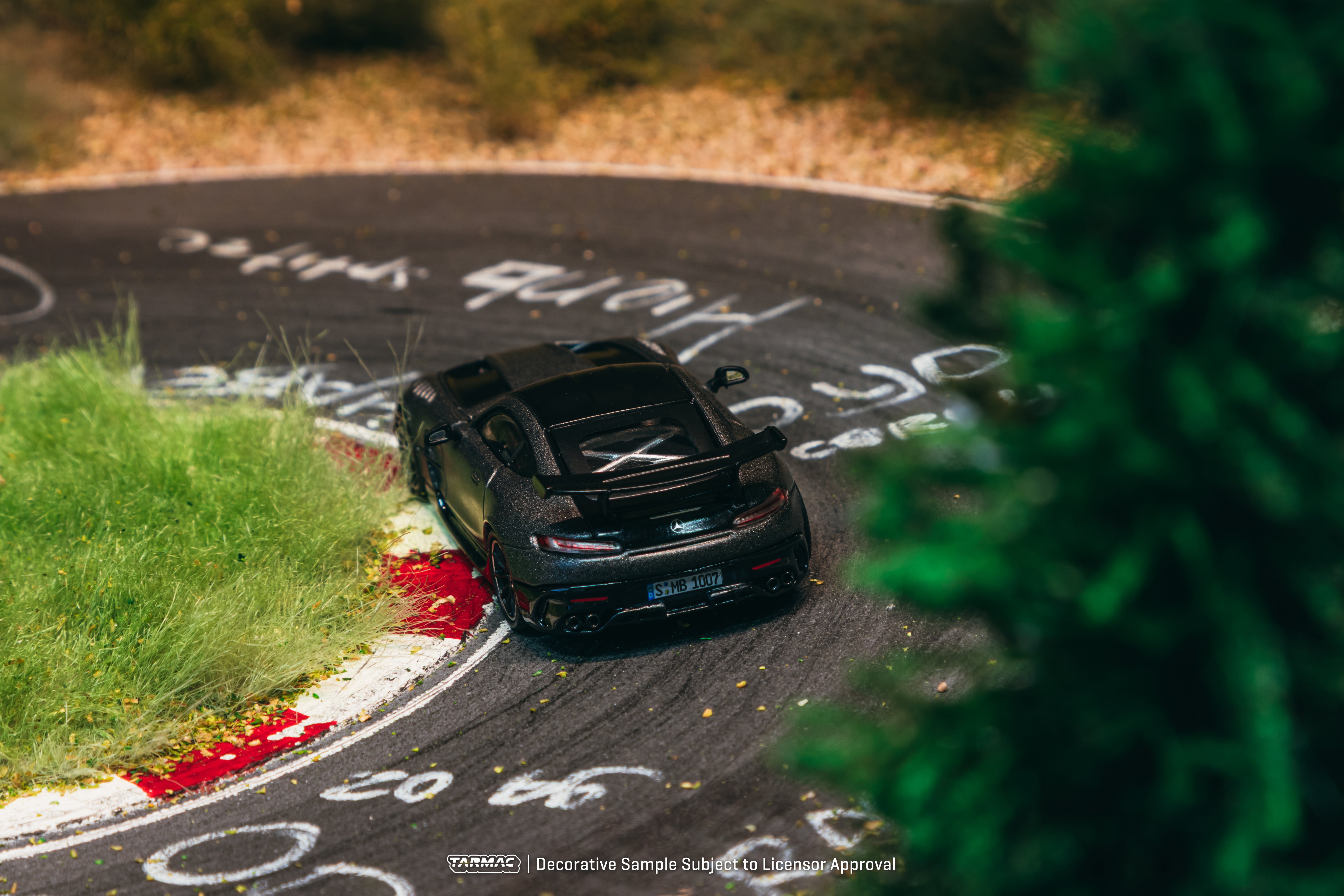 1/64 Mercedes-Benz AMG GT Black Series Grey - Tarmac Works GLOBAL64