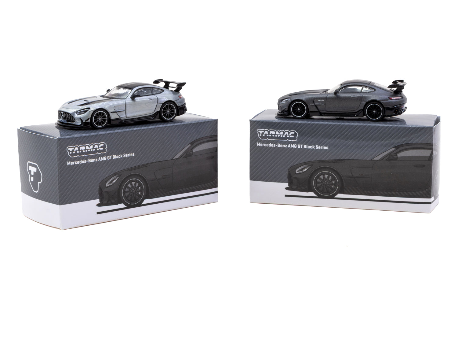 1/64 Mercedes-Benz AMG GT Black Series Grey - Tarmac Works GLOBAL64