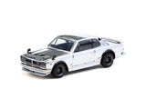 Tarmac Works 1/64 Skyline HT 2000GT-R Silver Chrome - Japan Special Edition - GLOBAL64