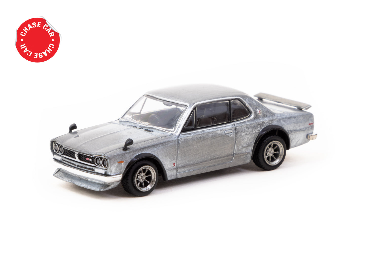 1/64 Nissan Skyline 2000 GT-R (KPGC10) Silver - Tarmac Works GLOBAL64
