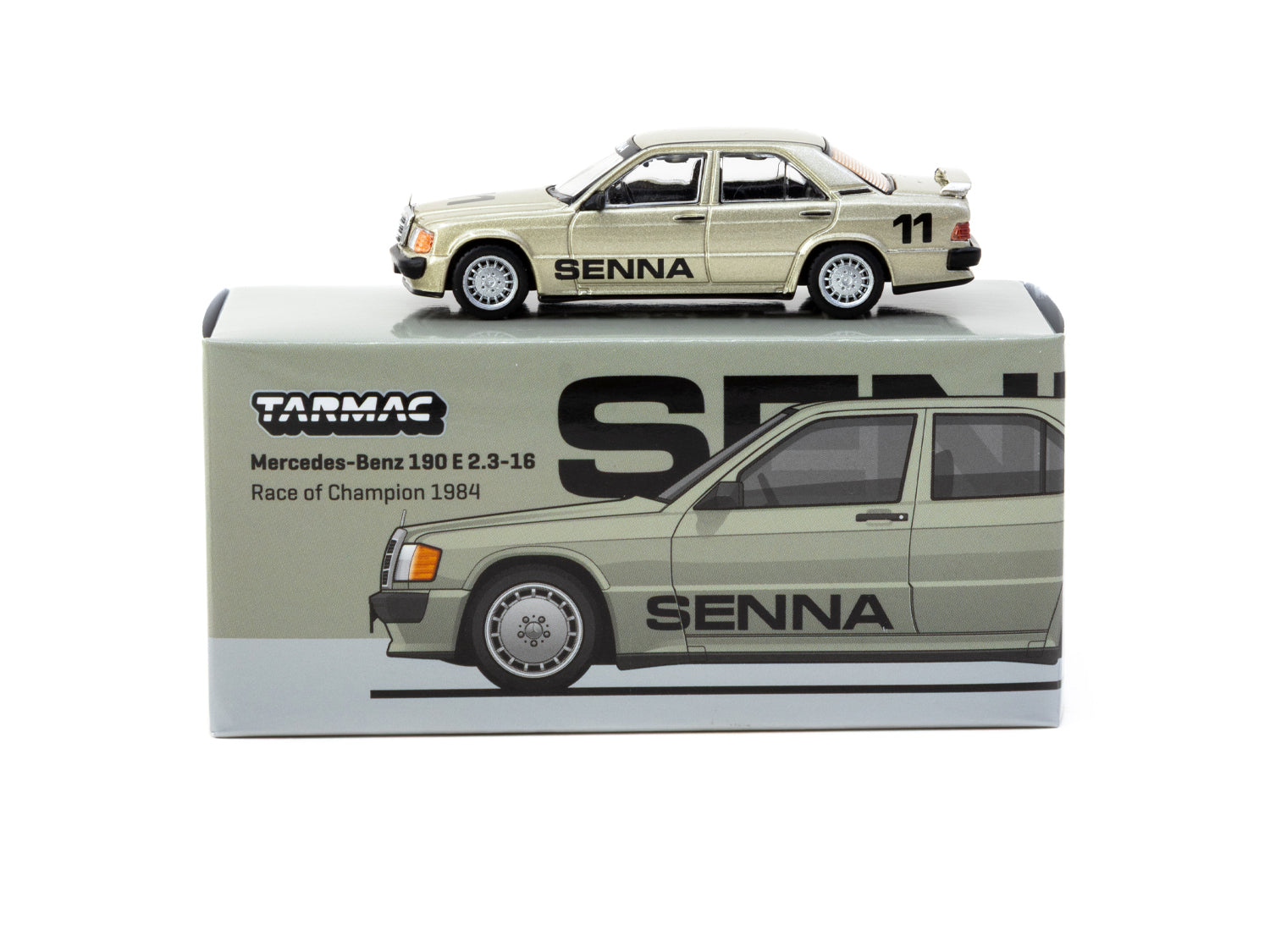 1/64 Mercedes-Benz 190 E 2.3-16 Race of Champion 1984 #11 - Tarmac Works GLOBAL64