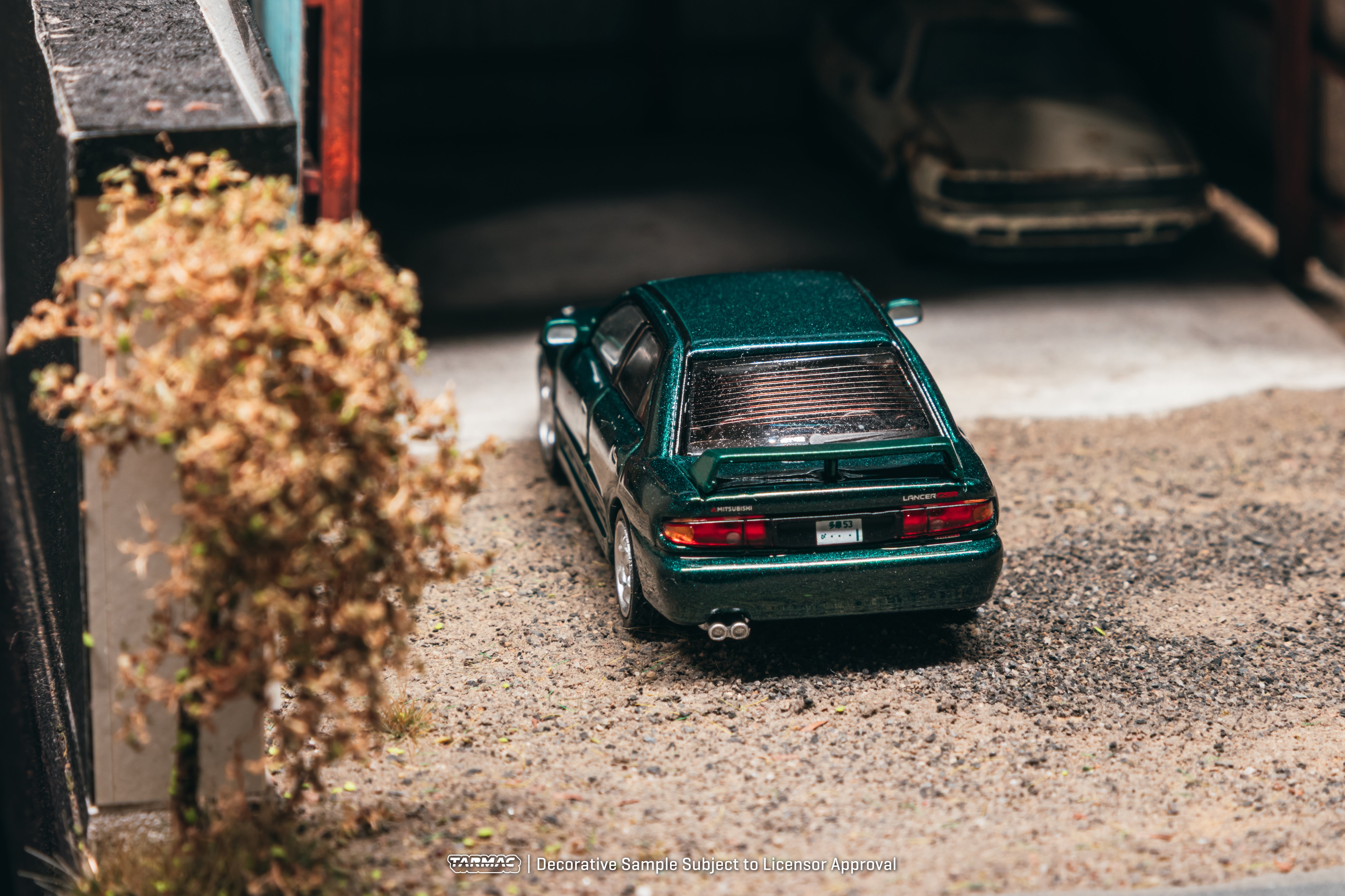 1/64 Mitsubishi Lancer GSR Evolution Green Metallic - Tarmac Works GLOBAL64