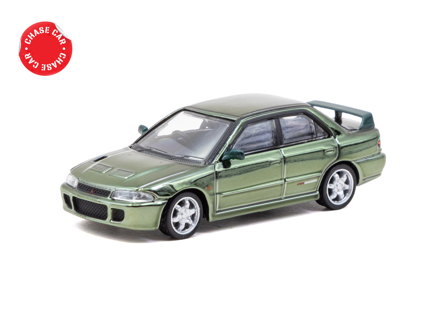 1/64 Mitsubishi Lancer GSR Evolution Green Metallic - Tarmac Works GLOBAL64